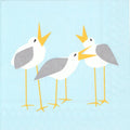 Cocktail Napkins-Seagulls