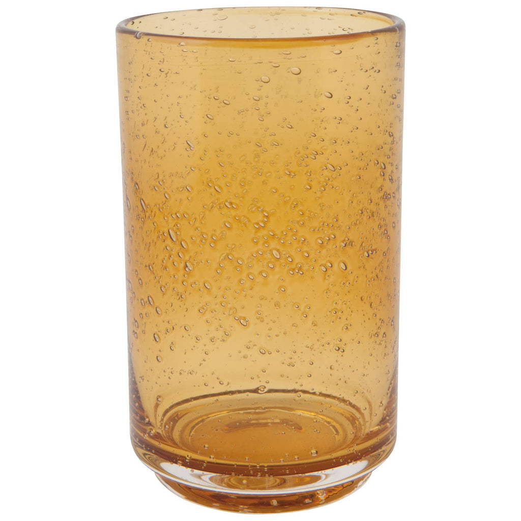 Amber tall glasses