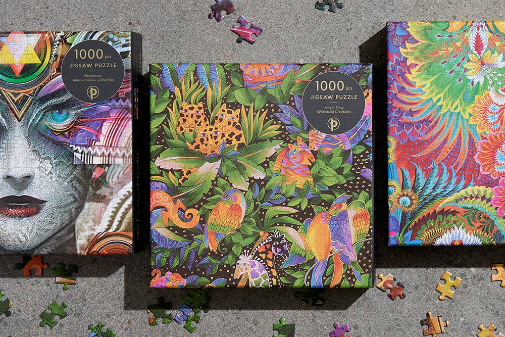 PUZZLE -Paperblanks Dayspring Olena's Garden Puzzle 1000 PC