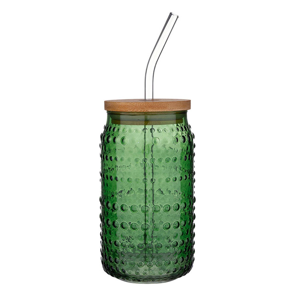 Glass green Tumbler Pine