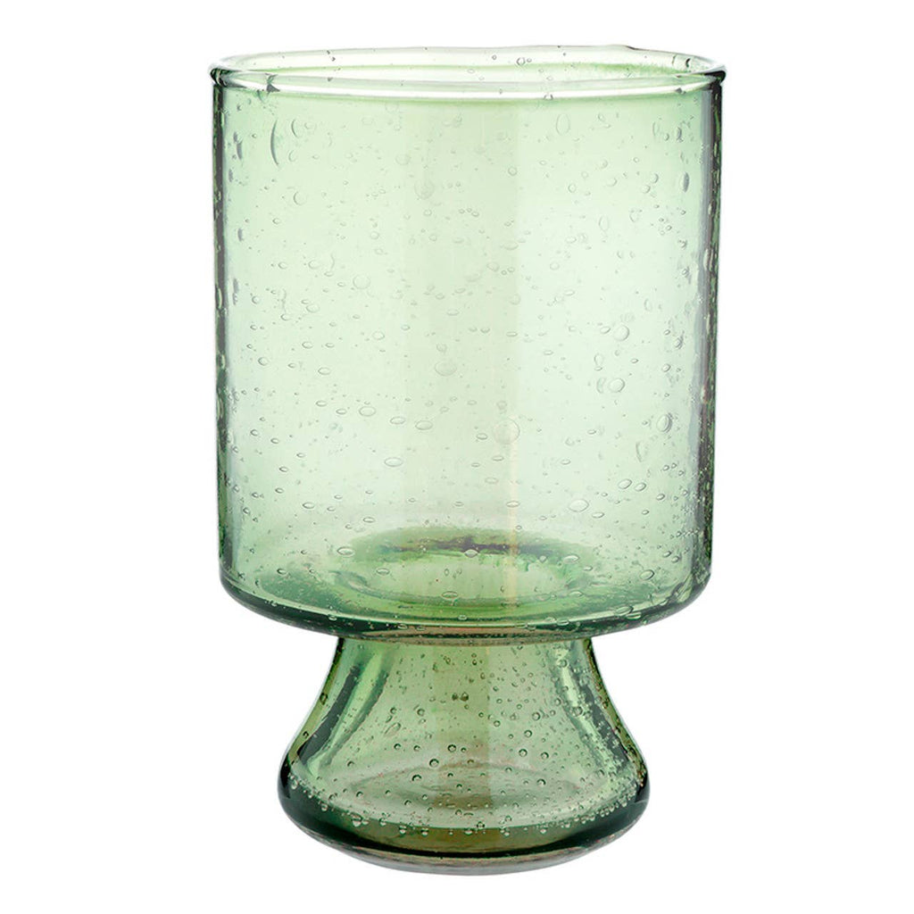 Seeded Glass - Dark Green