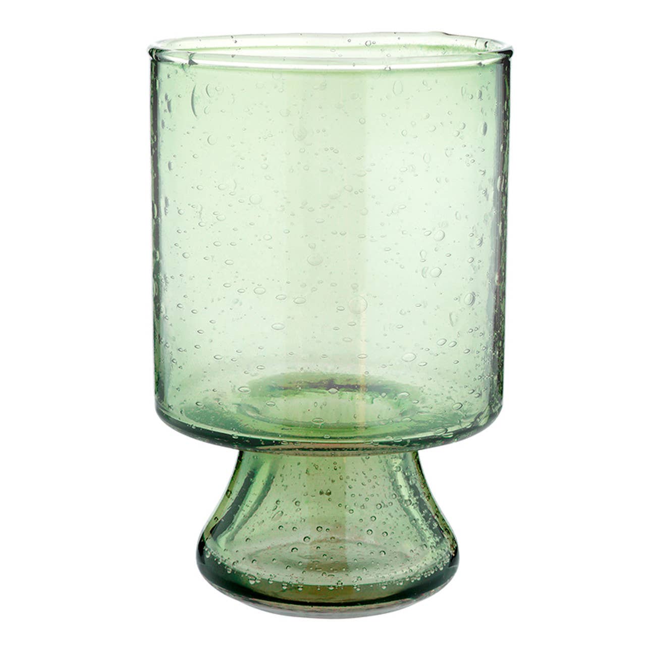 Seeded Glass - Dark Green