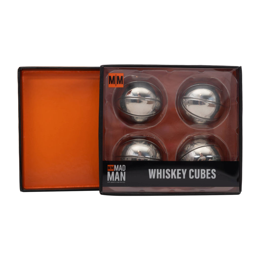 Whiskey Cubes | 4-Piece Stainless Ice Chilling Stones