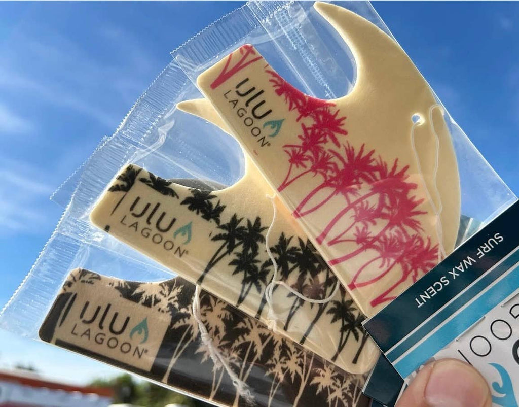 Pink Palms Mini Wave Air Freshener-Coconut Surf Scent
