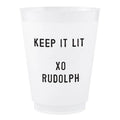 Frost Cups - Lit Rudolph