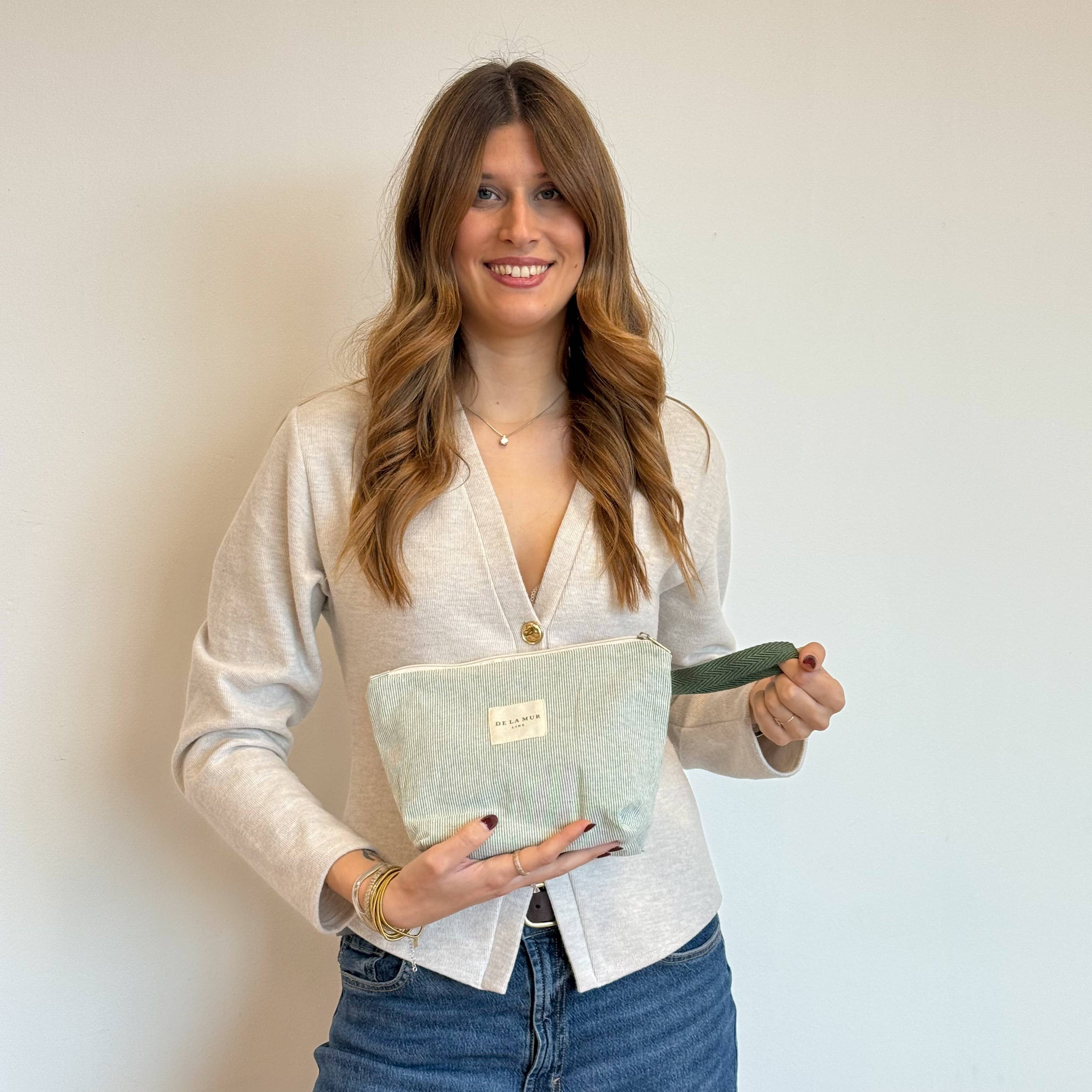 DE LA MUR -Large Makeup Bag Teo