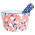 . Bowl & Spreader - Stars and Stripes