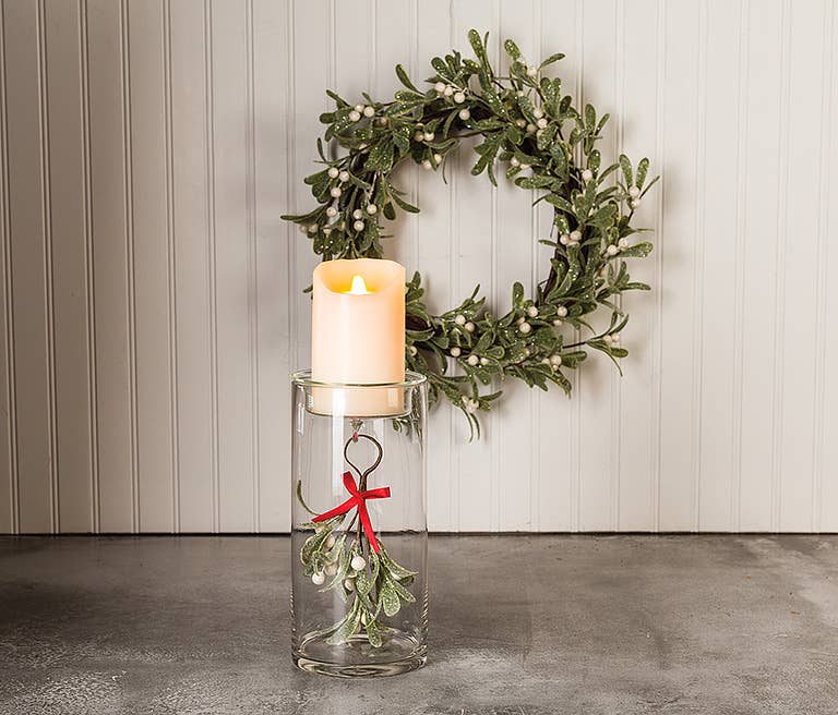 Mistletoe Cluster-small -8"L