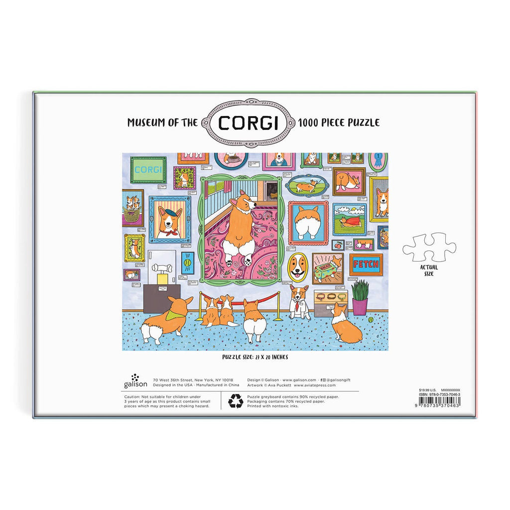 PUZZLE-Museum of the Corgi 1000 Piece Puzzle