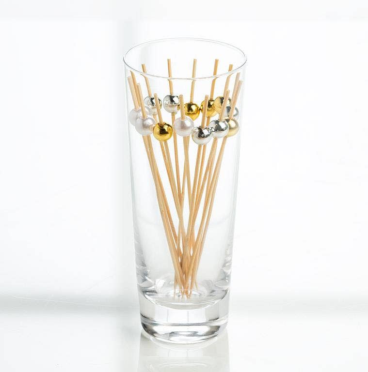 PICKS- Gold Ball Pick-4.5"L