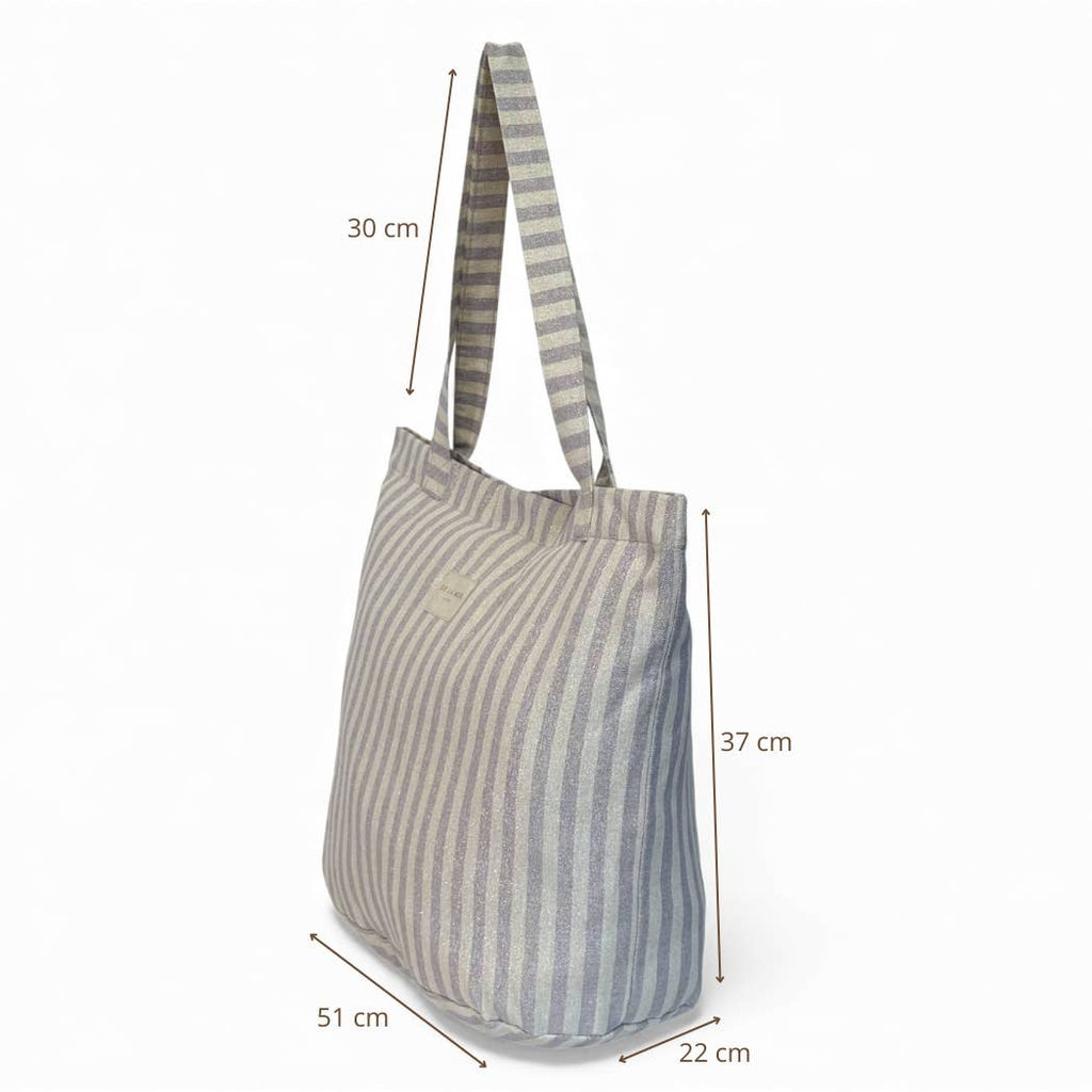 DE LA MUR -Large Zippered Bag Lulil
