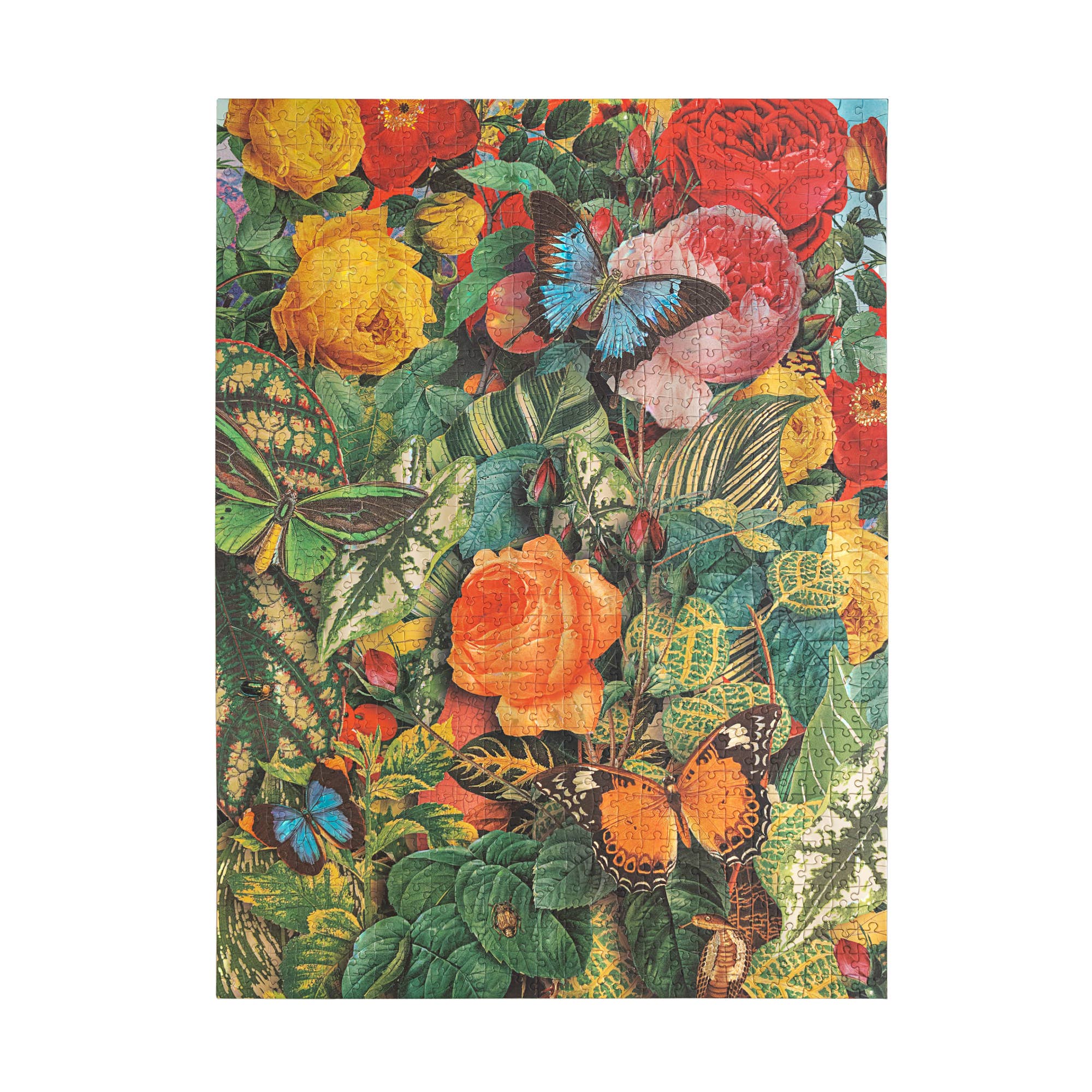 PUZZLE  Butterfly Garden Nature Montages Puzzle 1000 PC