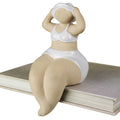 Sun Bathing Lady, Ceramic