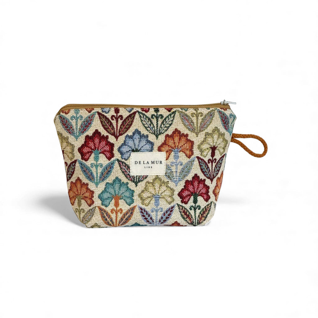 DE LA MUR Small Makeup Bag Flora
