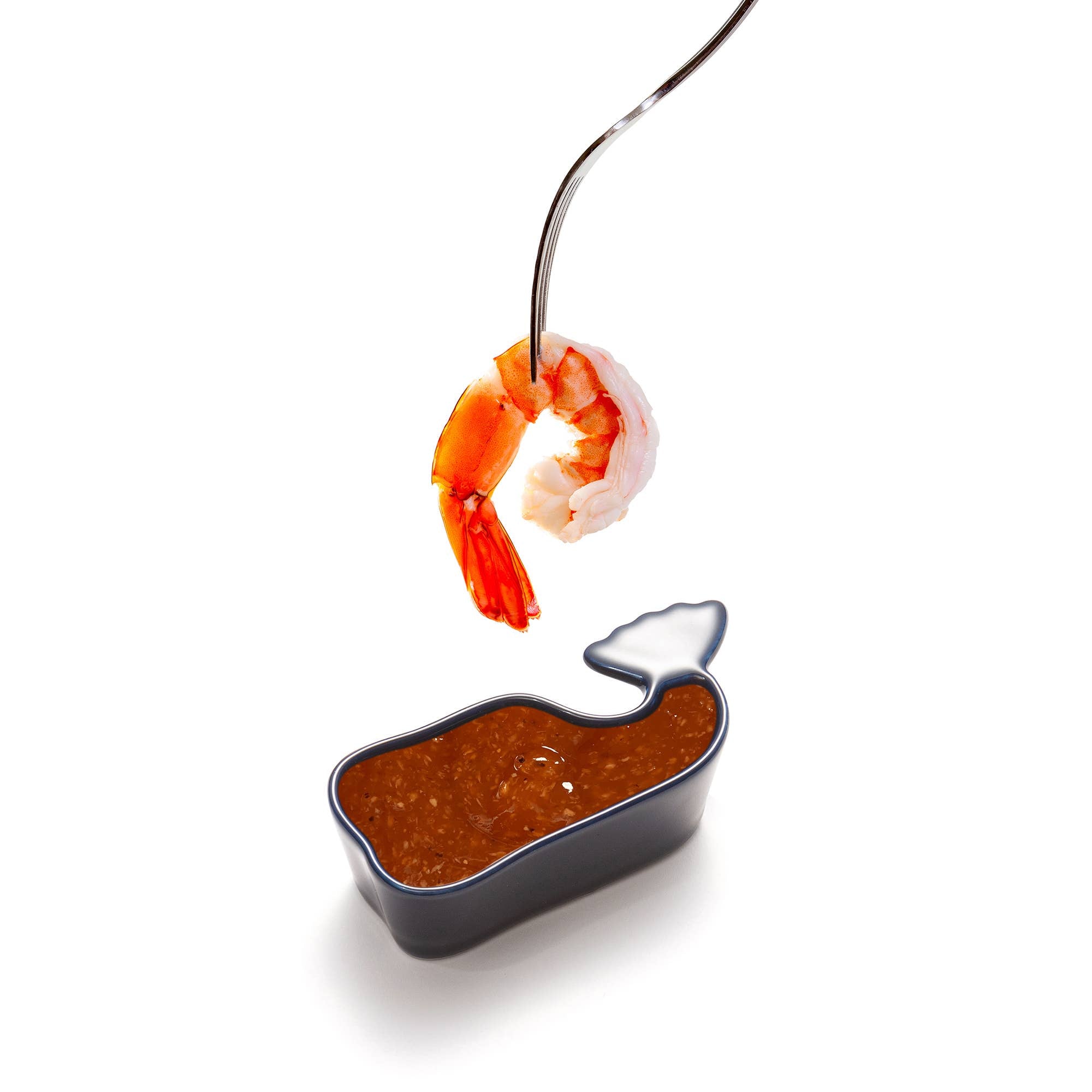 Nantucket Seafood Whale Condiment Cups, Set of 4, 1.5-Ounce