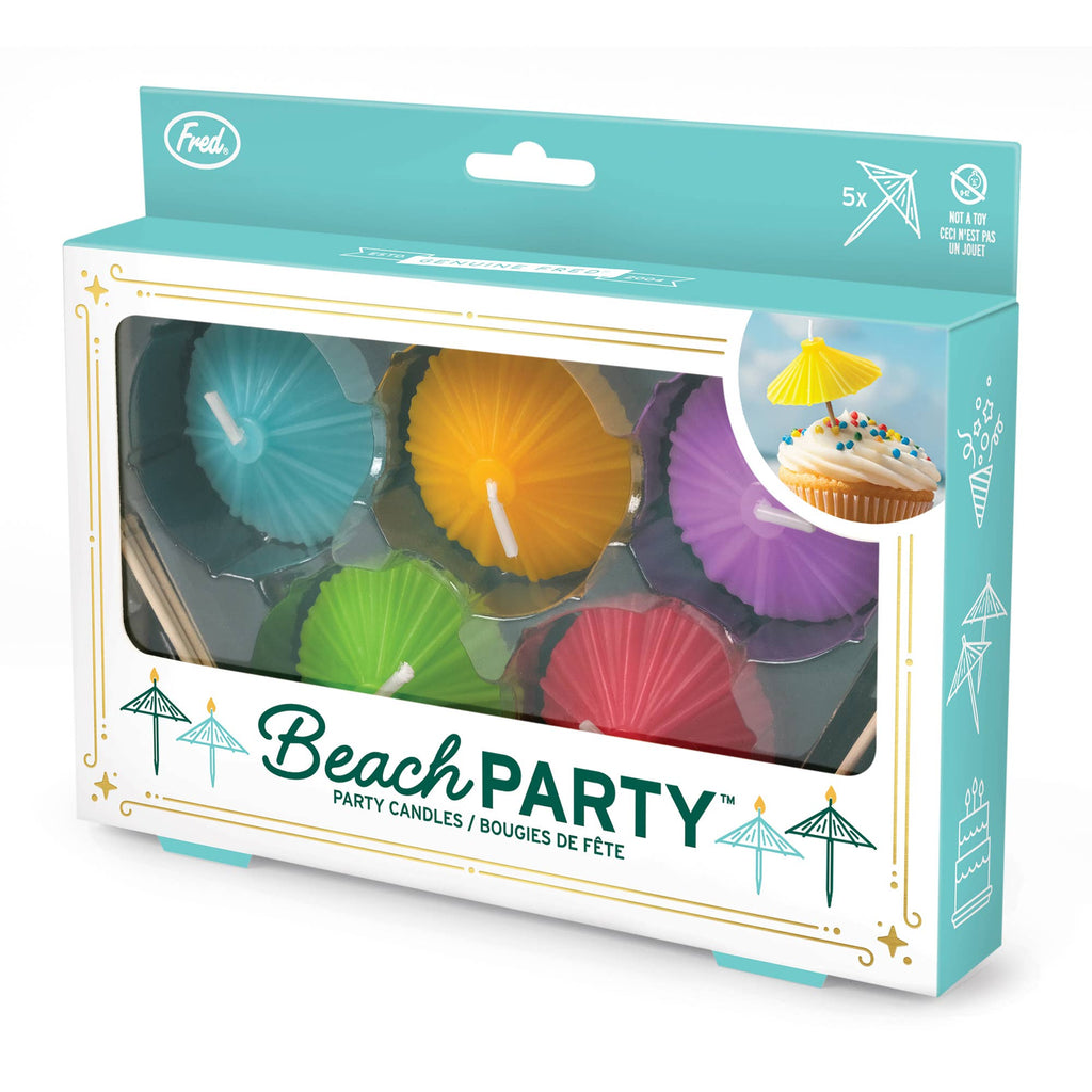 Candles - BEACH PARTY UmbrellaSet of 5