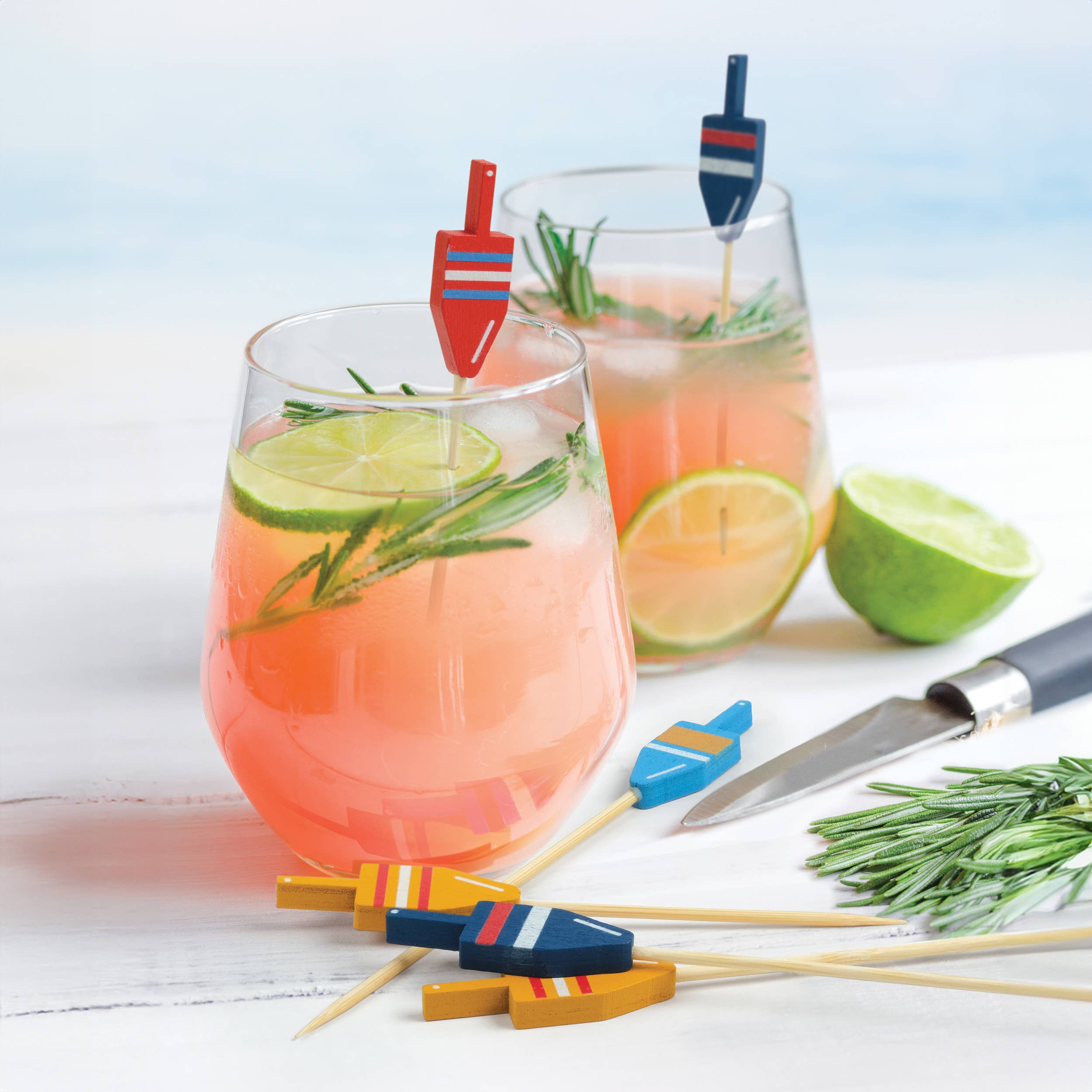 Picks -BUOYS - Nautical Cocktail/ Food Picks - Set of 24
