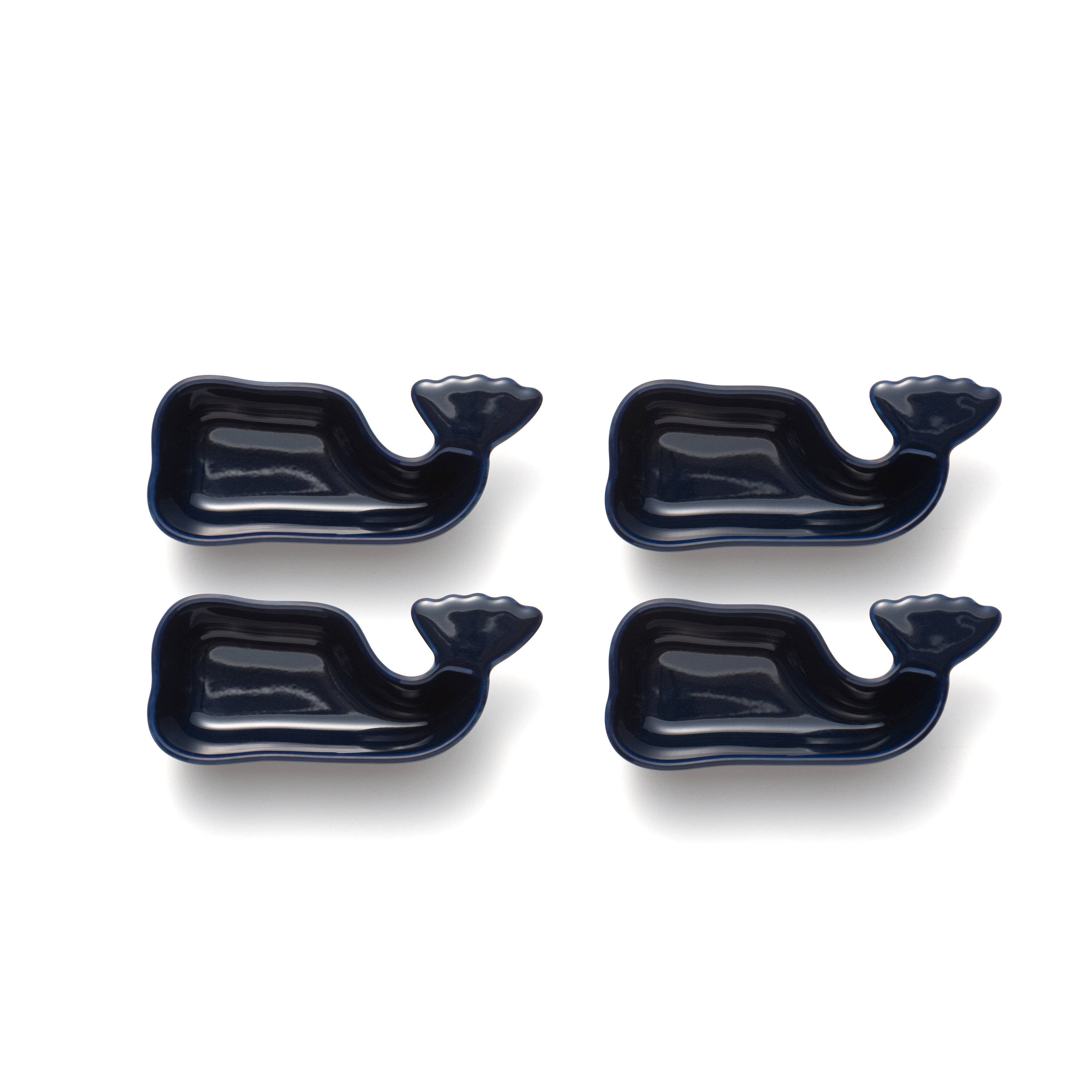 Nantucket Seafood Whale Condiment Cups, Set of 4, 1.5-Ounce