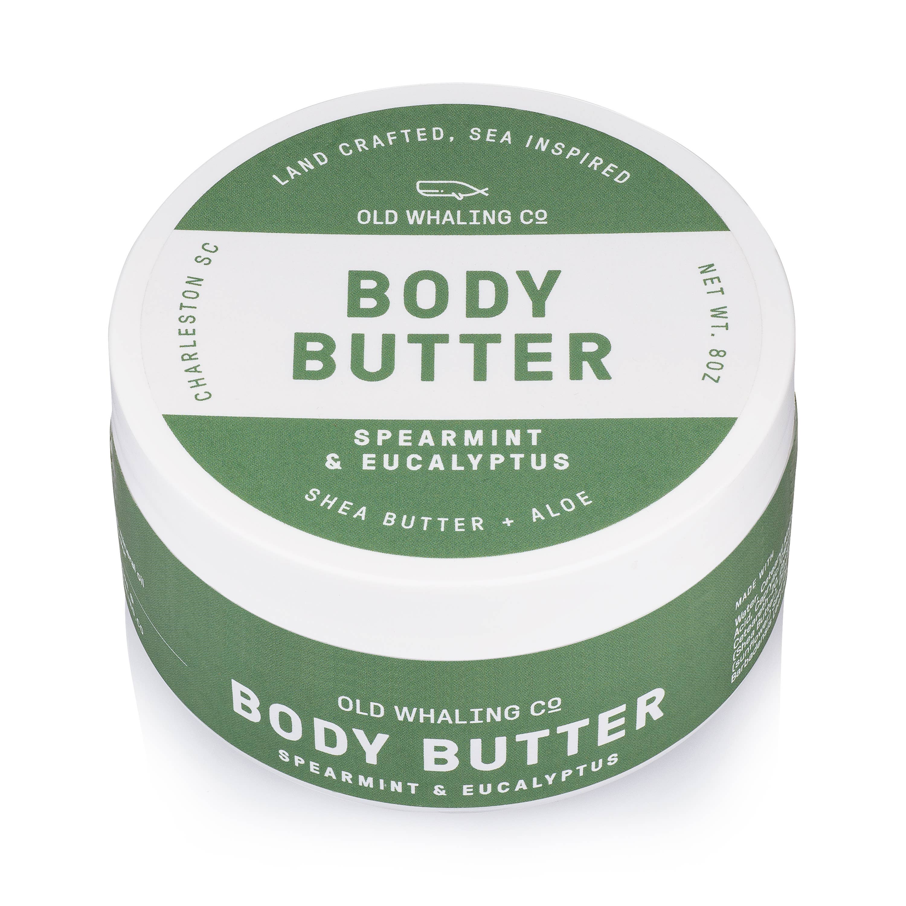 OLD WHALING CO -Spearmint & Eucalyptus Body Butter (8oz)