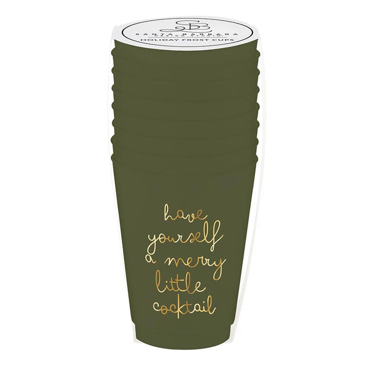 Frost Cups - Merry Little Cocktail