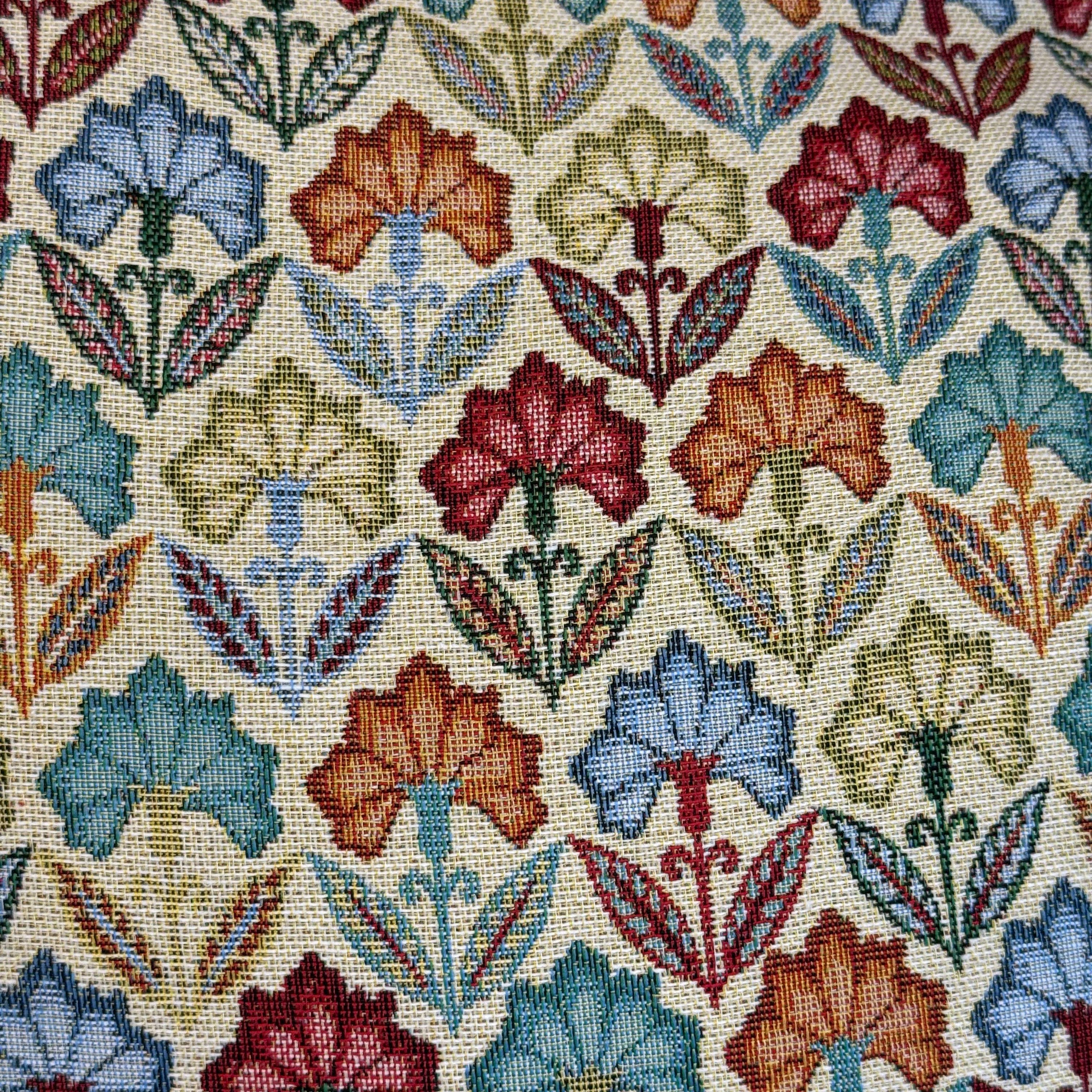 DE LA MUR -Large Zippered Bag Flora