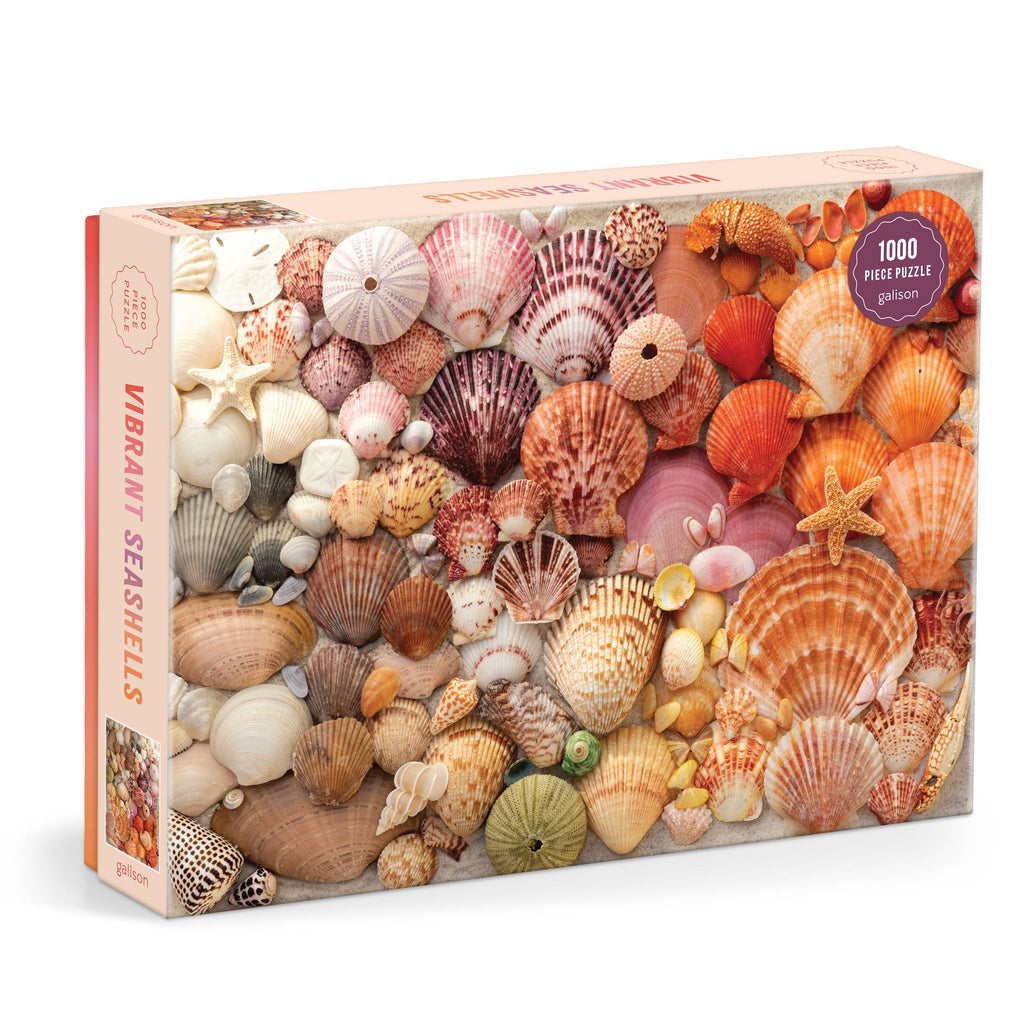 PUZZLE-Vibrant Seashells 1000 Piece Puzzle