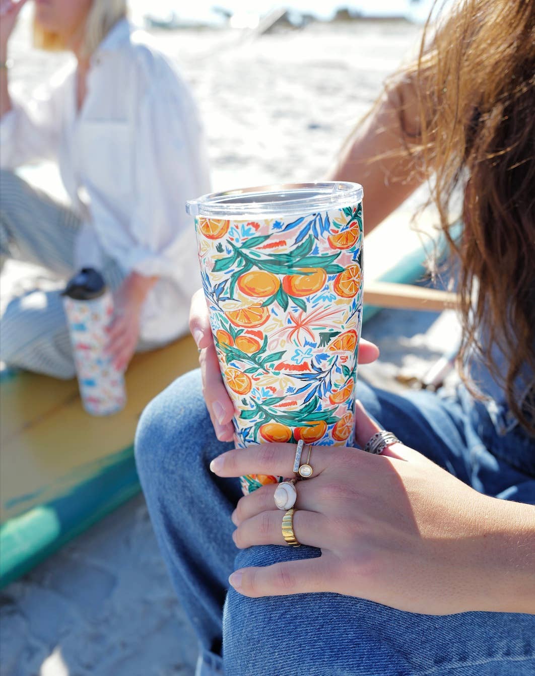 SIC | "Artsy Orange" Stainless Tumblers and Water Bottles