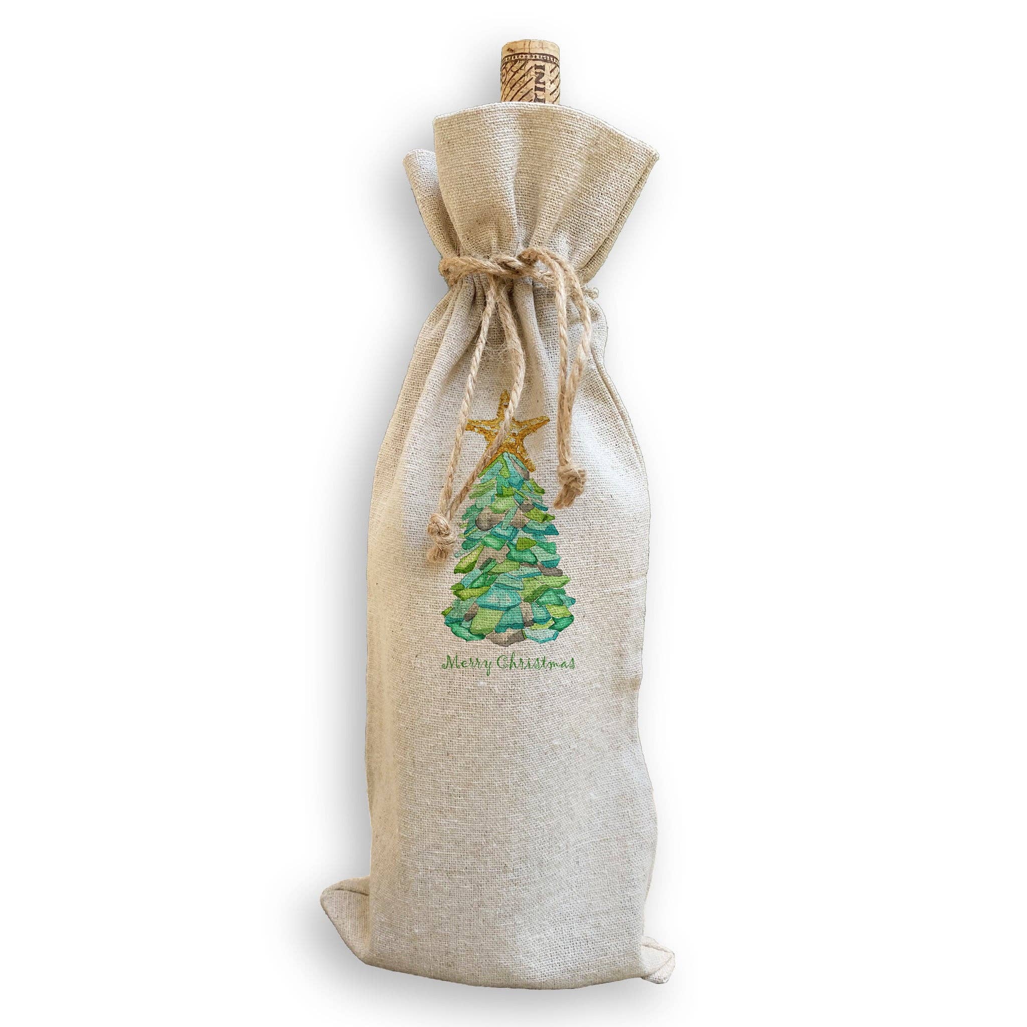 FRENCH GRAFFITI - SEA GLASS WING BAG
