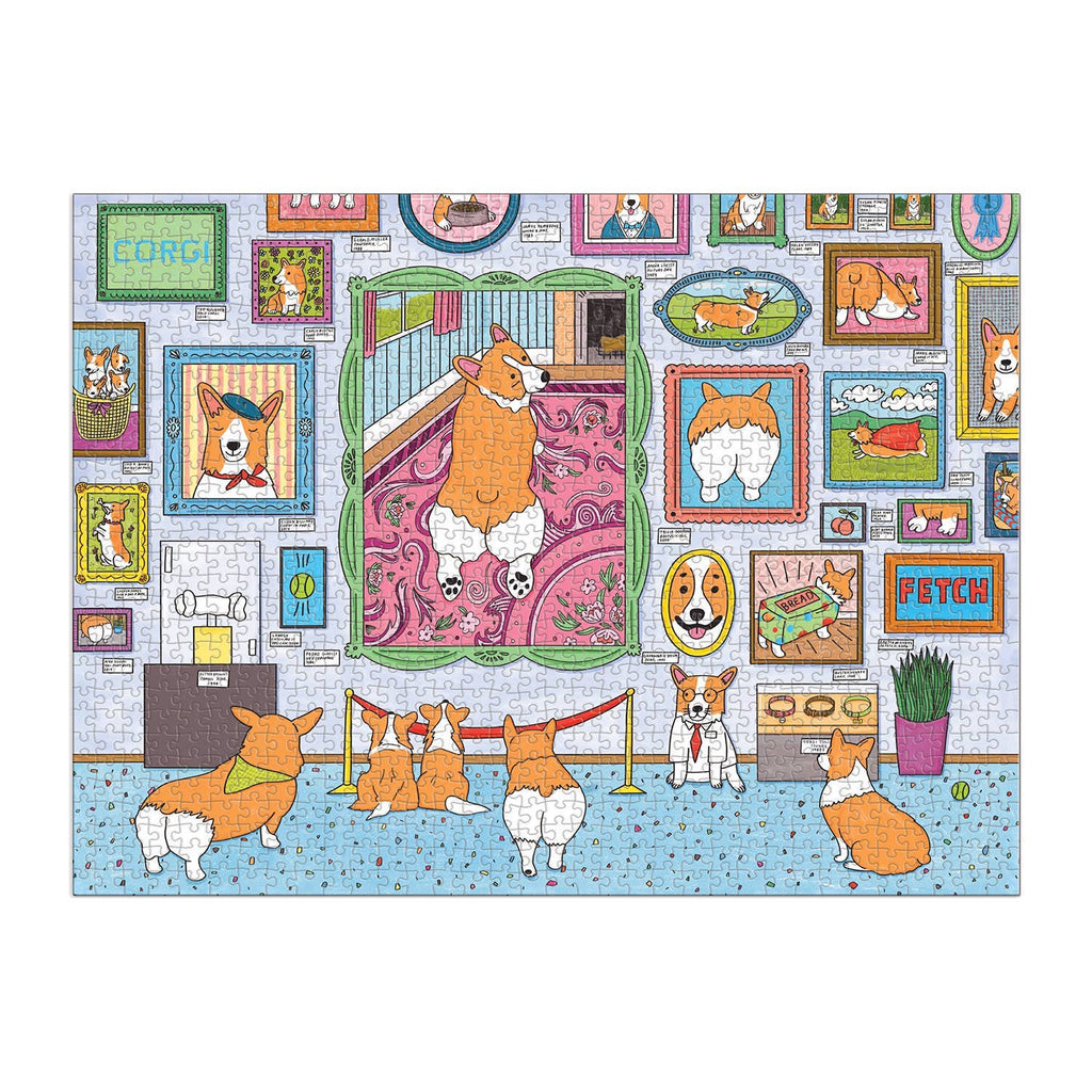 PUZZLE-Museum of the Corgi 1000 Piece Puzzle