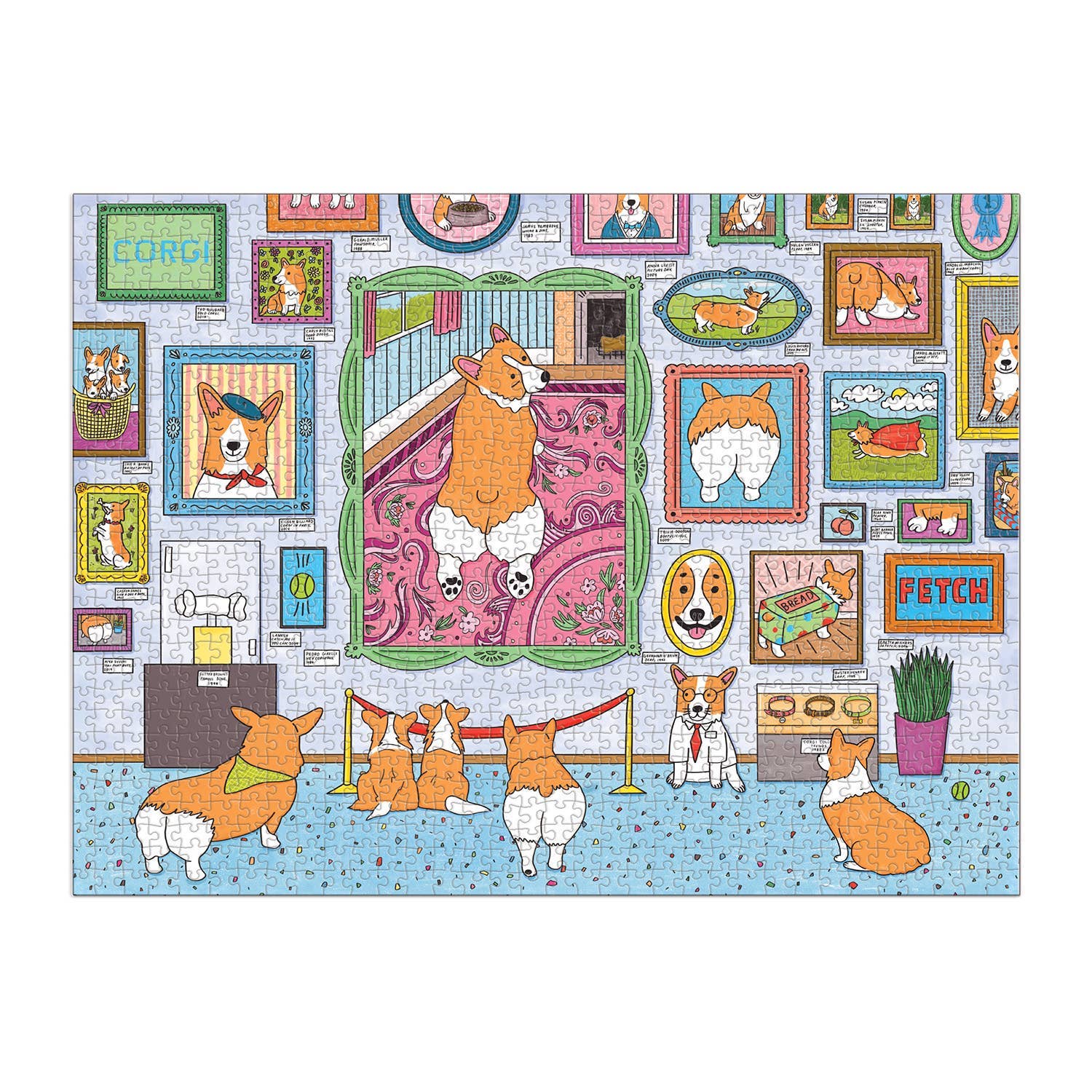 PUZZLE-Museum of the Corgi 1000 Piece Puzzle