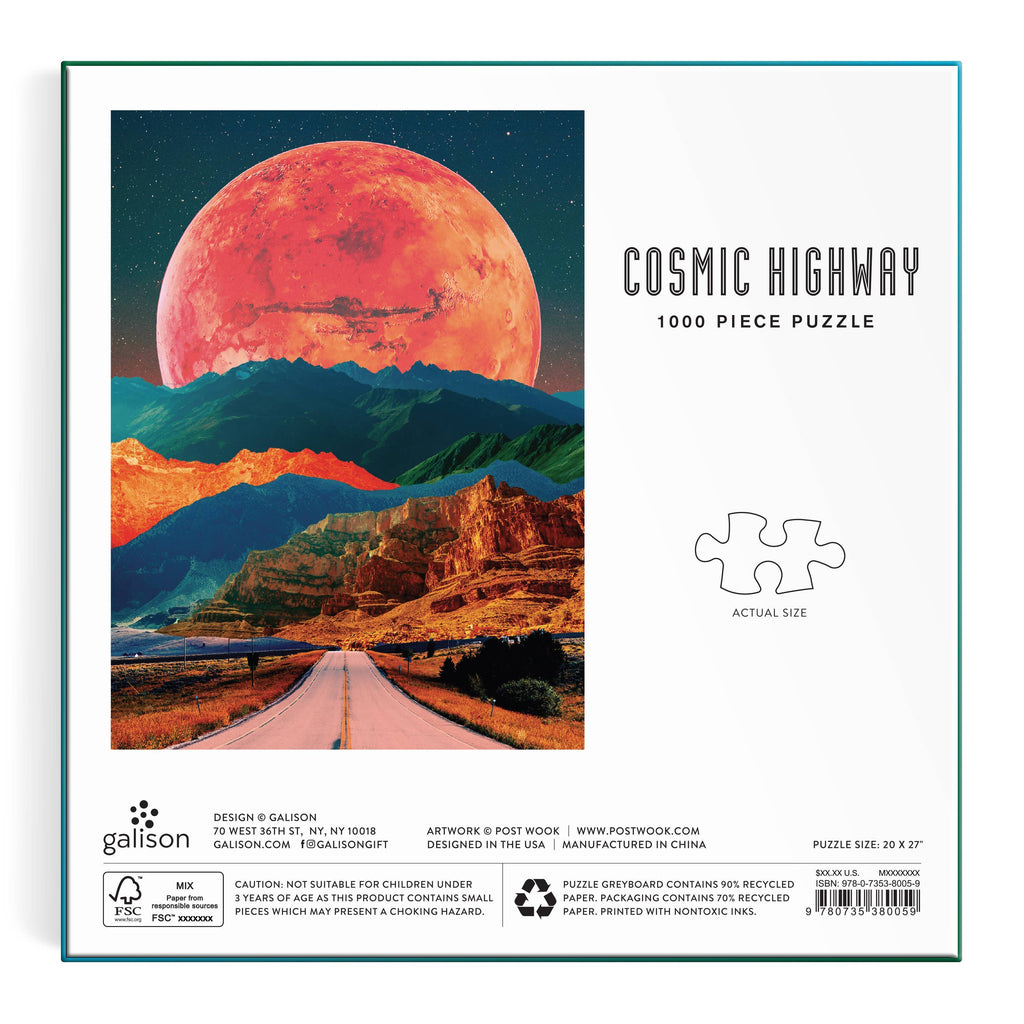 PUZZLE Cosmic Highway 1000 Piece Puzzle