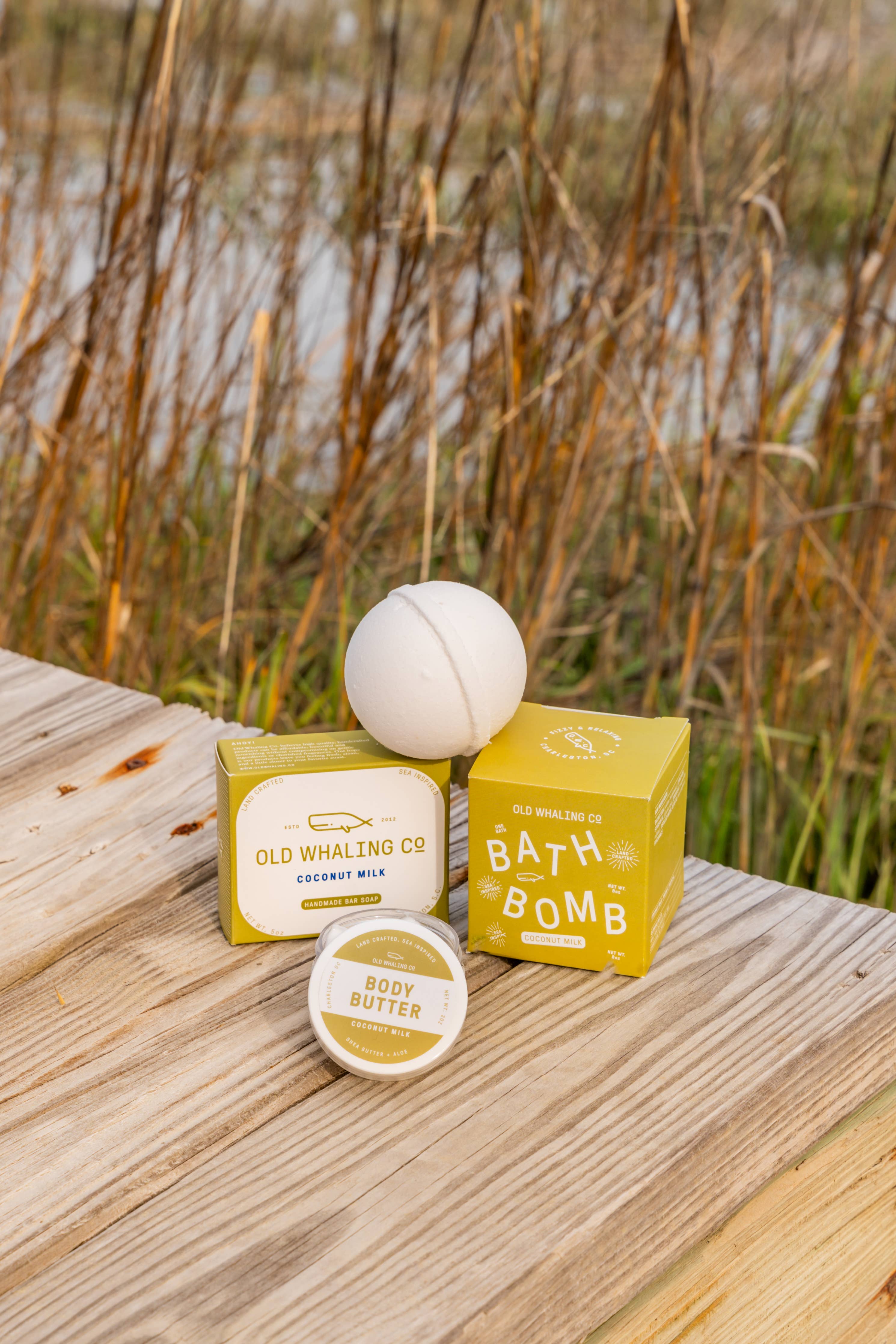 OLD WHALING CO -Coconut Milk Bath Bomb