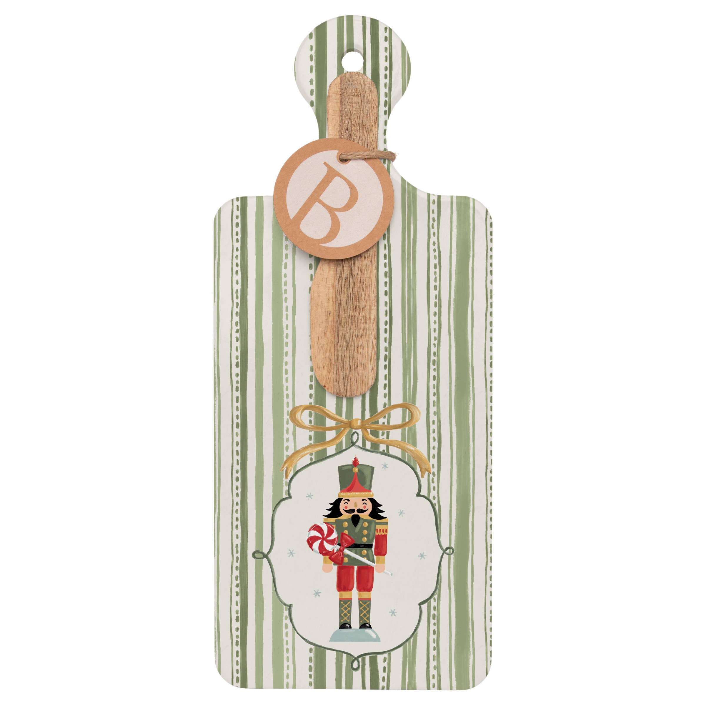 Frosty Nutcracker Cuterie & Spreader Set Christmas