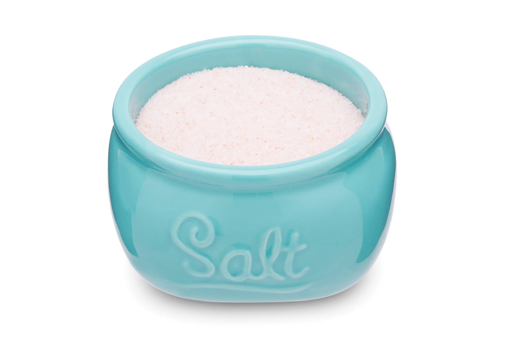 Fox Run Mason Jar Salt Cellar, Blue Ceramic, 8-Ounce