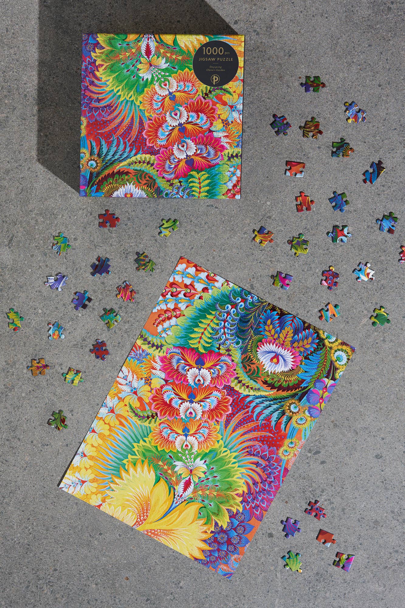 PUZZLE -Paperblanks Dayspring Olena's Garden Puzzle 1000 PC