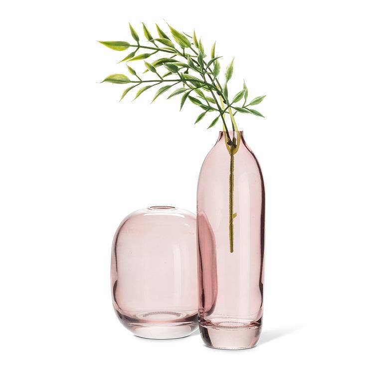 Rose Medium Barrel Bud Vase-4.5"H