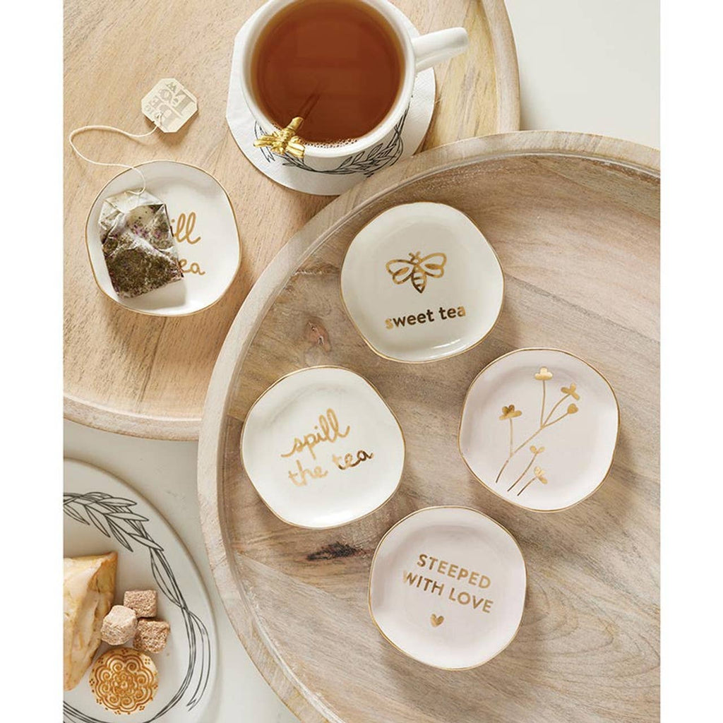 Ceramic Tea Bag Holders - Sweet Tea
