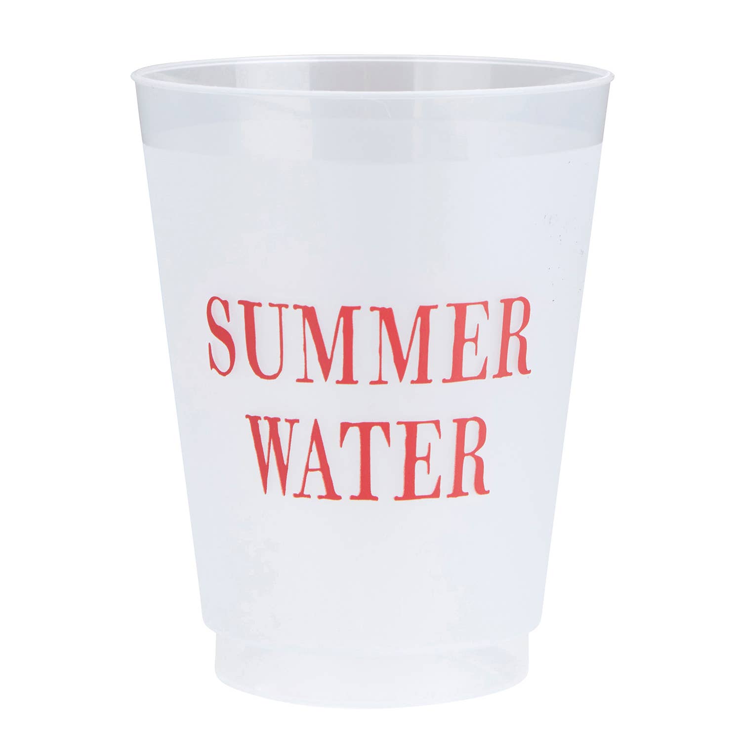 Frosted Flex Cups - Summer Water