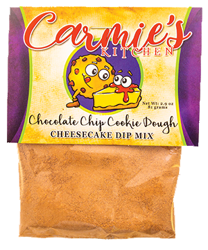 CARMIES KITCHEN CHOCOLATE CHIP COOKIE DOUGH CHEESECAKE/DIP