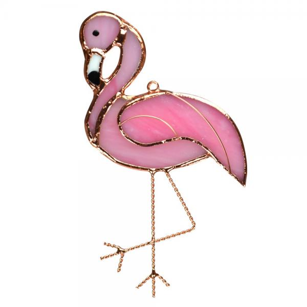 SUN CATCHER- PINK FLAMINGO