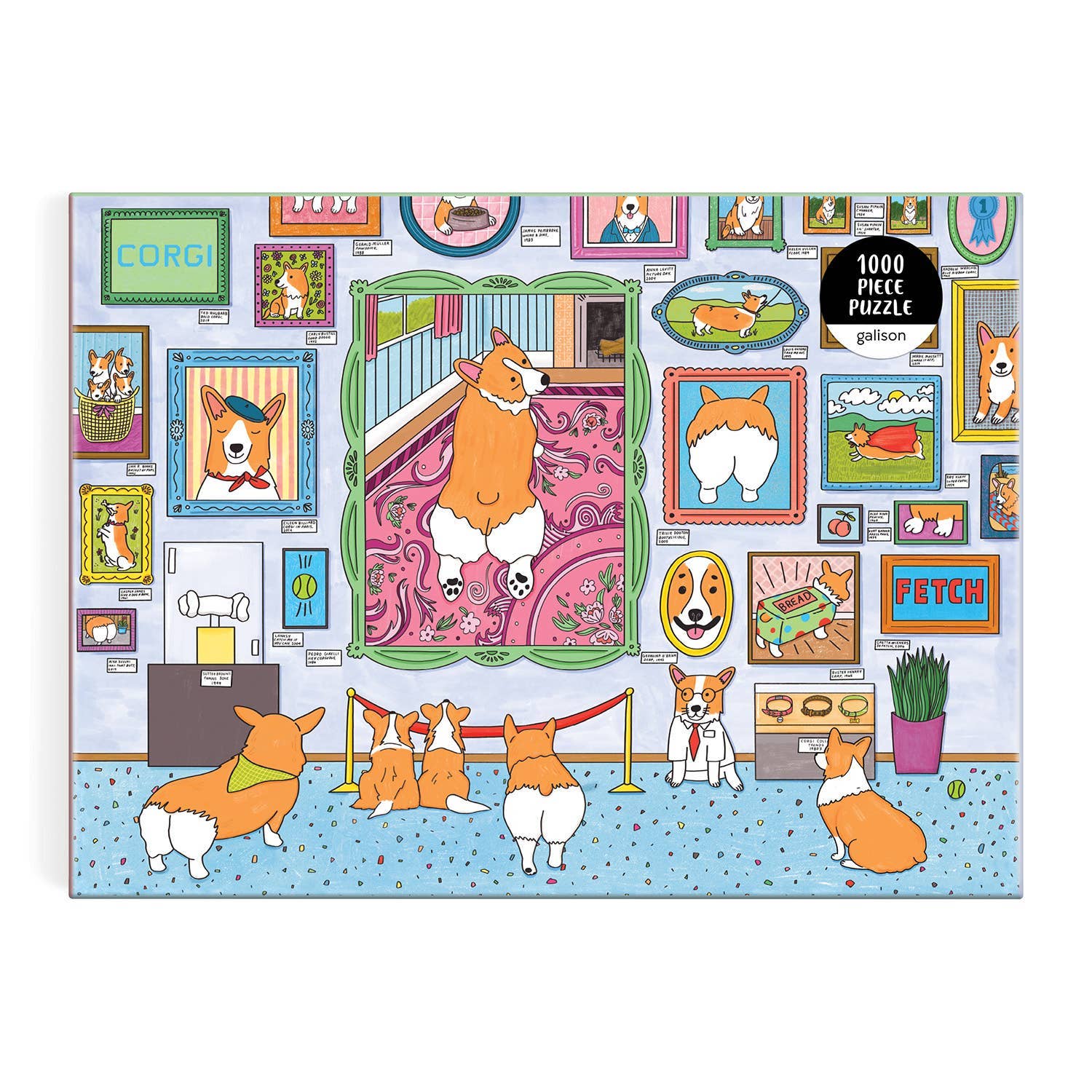 PUZZLE-Museum of the Corgi 1000 Piece Puzzle