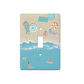 Light Switch Cover Plate-  BEACH- 1 switch
