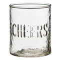Cheers-Hammered Glass
