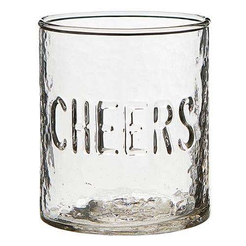 Cheers-Hammered Glass