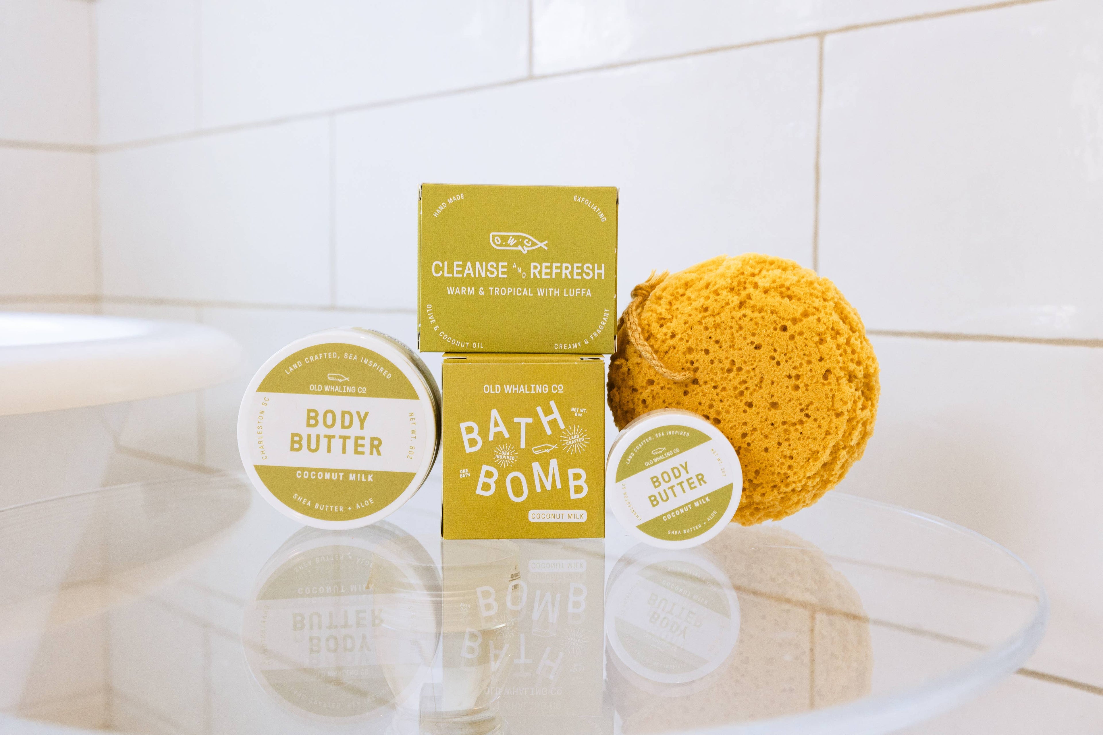 OLD WHALING CO -Coconut Milk Bath Bomb