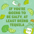 Cocktail Napkins | Salty Margarita