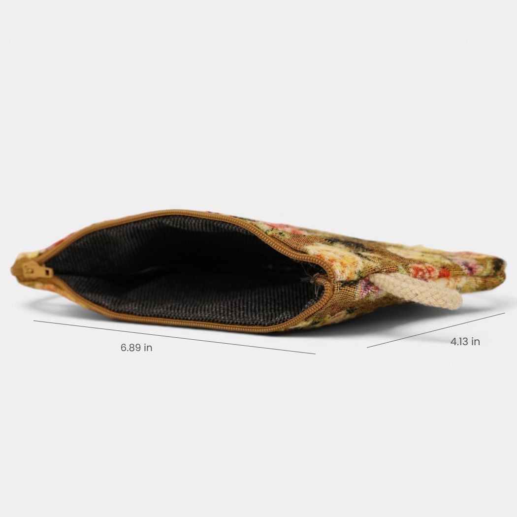 De La Mur- Floral - Small Makeup Bag