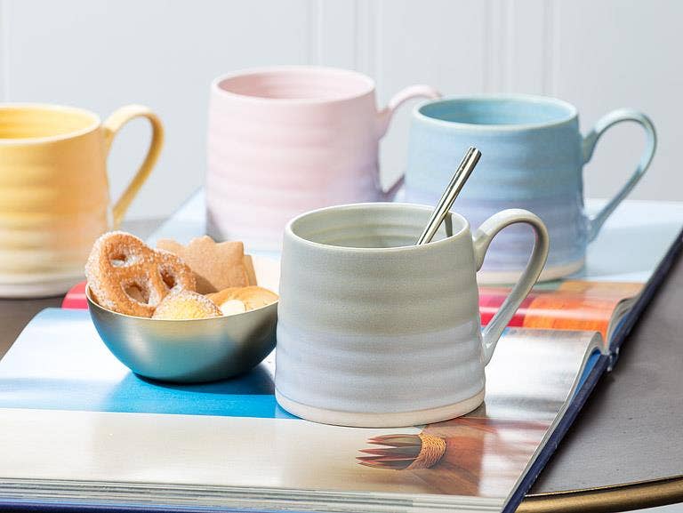 Pink Mug-3"H(14oz)