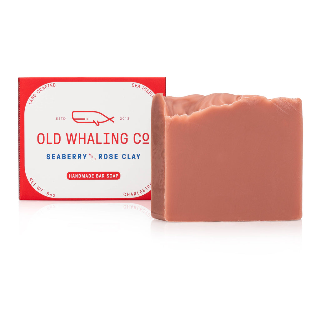 OLD WHALING CO.-Seaberry & Rose Clay Bar Soap