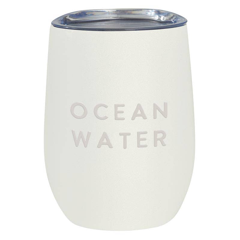 Ocean Water-Stainless Wine Tumbler